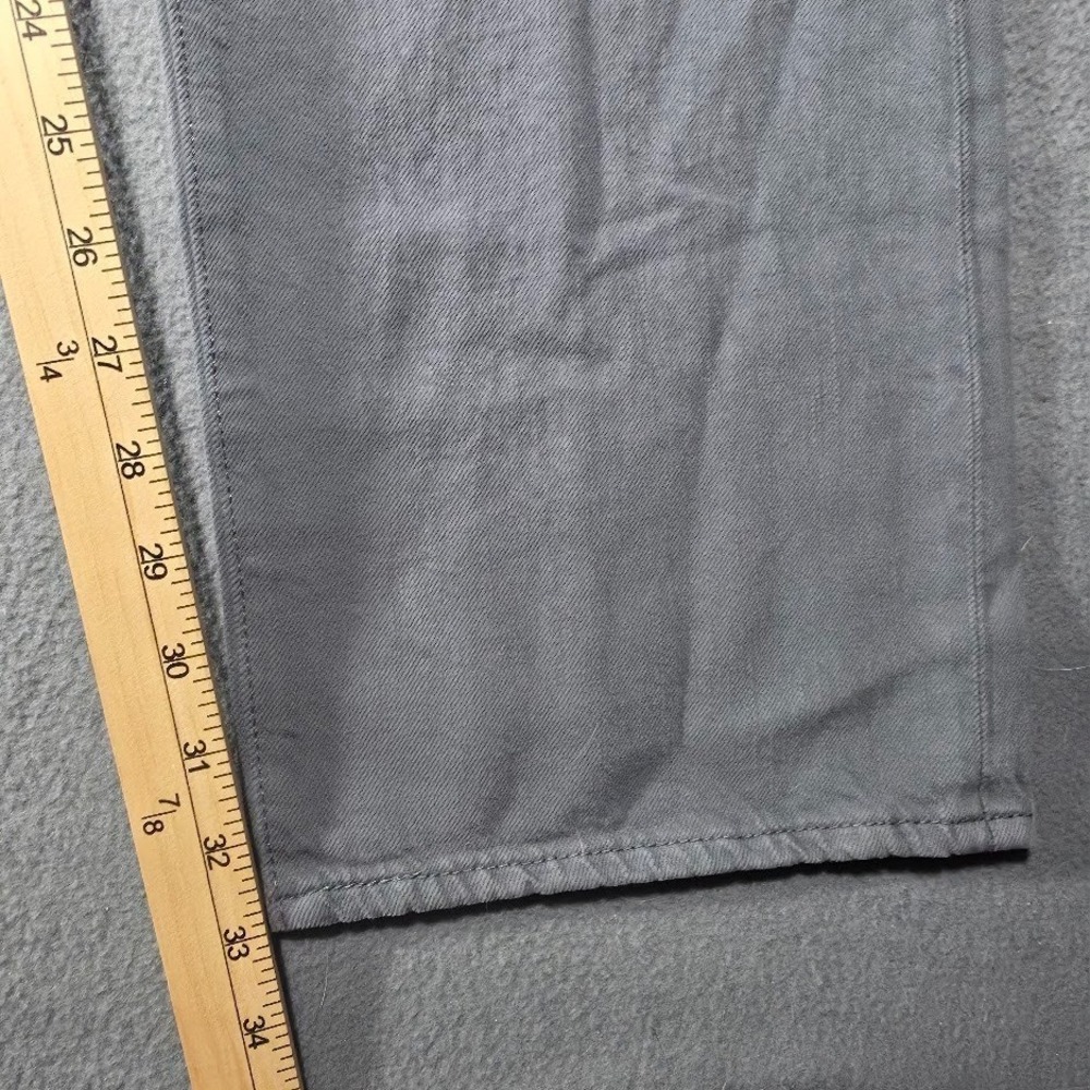 Levi's 501 Original Jeans Mens 38x34 Gray NWT Button Fly Straight Leg - Picture 6 of 10